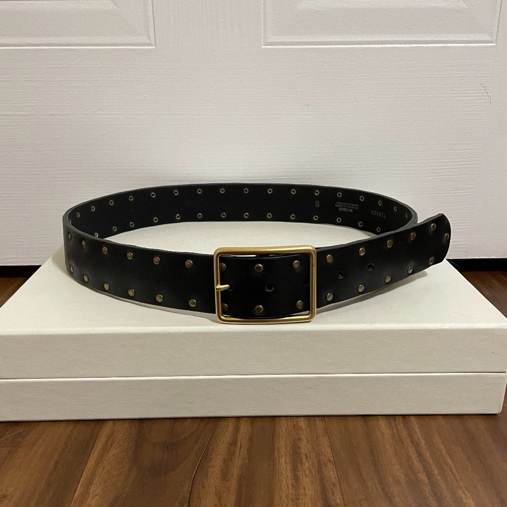 Kudos Black Leather Belt US 32